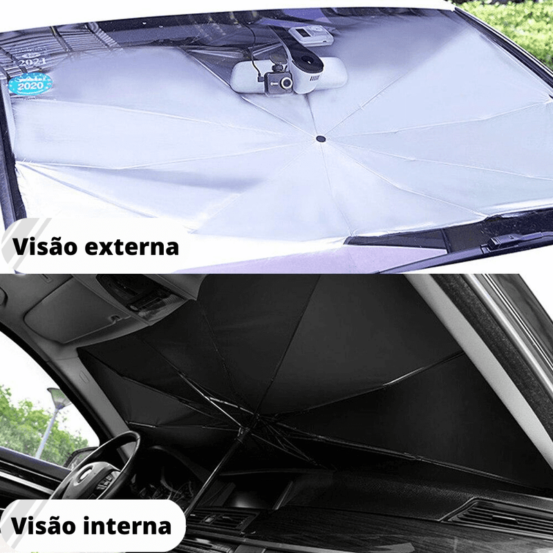 Quebra Sol Automotivo Portátil, com Proteção UV